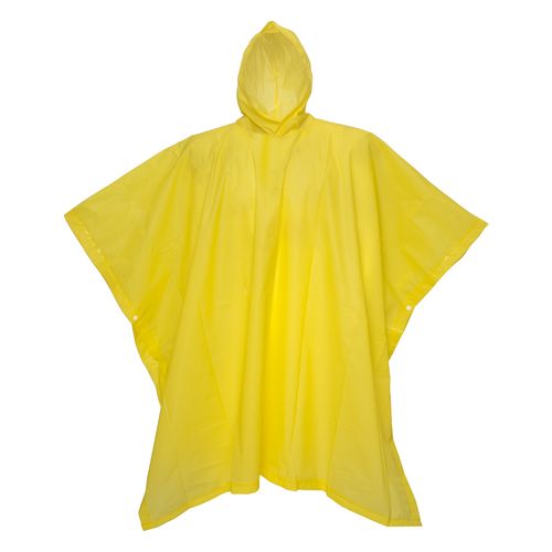Poncho imperméable en PEVA recyclé. Emballé dans un sac en PET recyclé - 1