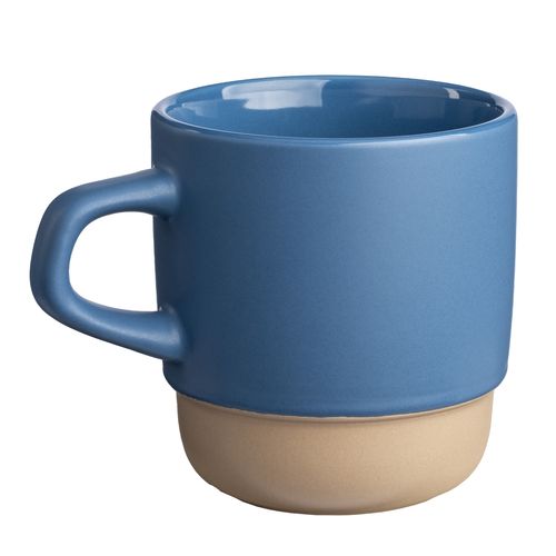 Mug en céramique de 320 ml. Empilable. Extérieur mat et intérieur poli - 1