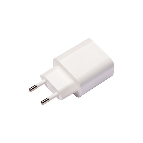 Chargeur mural USB en ABS avec port USB-A et port USB-C - 2