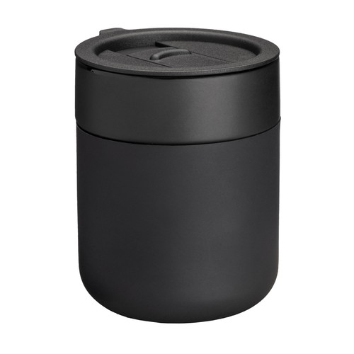 Tasse en céramique siliconée de 300 ml. Bouchon amovible en PP avec ouverture à glissière - 1