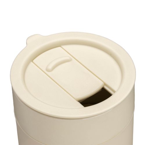 Tasse en céramique siliconée de 300 ml. Bouchon amovible en PP avec ouverture à glissière - 4