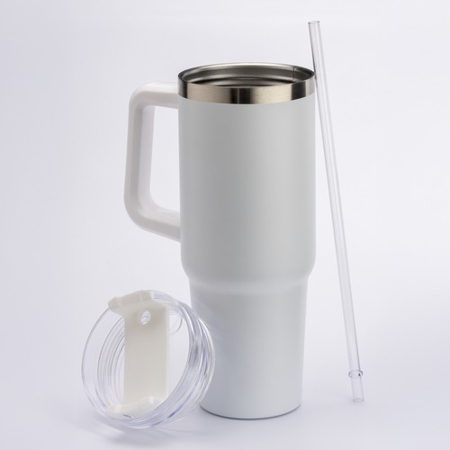 Tasse de marche thermique en acier inoxydable de 900 ml - 2