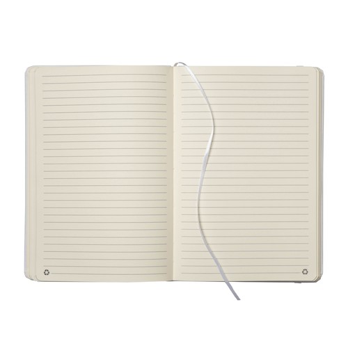 Carnet de notes avec couverture en résidus de fruits et fermeture élastique - 2