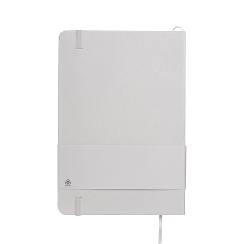 Carnet de notes avec couverture en résidus de fruits et fermeture élastique - 3