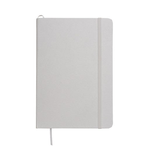 Carnet de notes avec couverture en résidus de fruits et fermeture élastique - 4