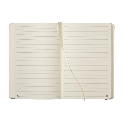 Carnet de notes avec couverture en résidus de fruits et fermeture élastique - 2