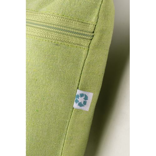 Porte-documents en coton recyclé 180 g/m2 avec fermeture à glissière, certifié GRS - 4