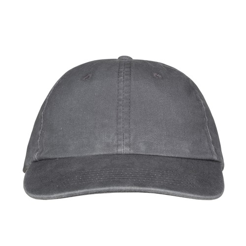 Casquette de base-ball en coton lavé à la pierre 260 g/m2, 6 panneaux - 2