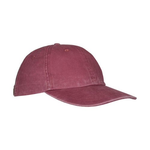 GORRA DE BÉISBOL DE ALGODÓN LAVADO A LA PIEDRA DE 260 G/M2, 6 PANELES