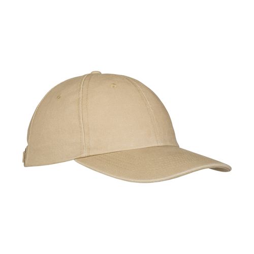 Casquette de base-ball en coton lavé à la pierre 260 g/m2, 6 panneaux - 1