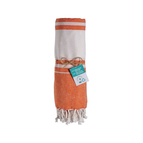 Serviette de plage en coton recyclé 150 g/m2 certifiée GRS - 2