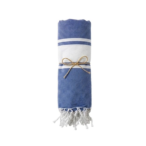 Serviette de plage en coton recyclé 150 g/m2 certifiée GRS - 2