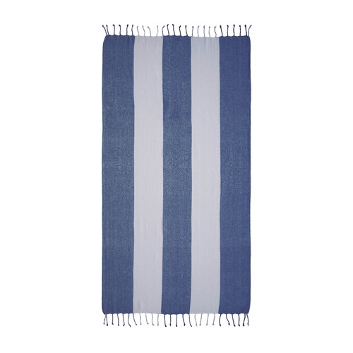 Serviette de plage/Fouta en coton recyclé 180 g/m2 certifiée GRS - 3