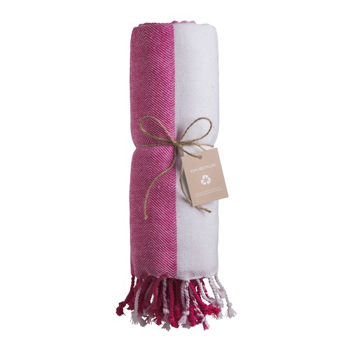 Serviette de plage/Fouta en coton recyclé 180 g/m2 certifiée GRS - 2