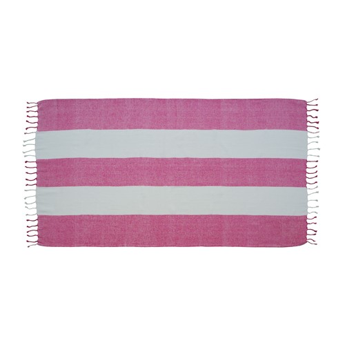 Serviette de plage/Fouta en coton recyclé 180 g/m2 certifiée GRS - 3