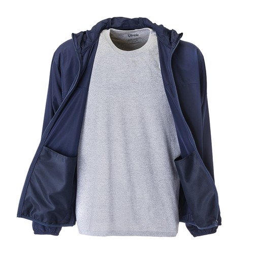 Veste légère unisexe en polyester régénéré de 75 g/m2 - 4