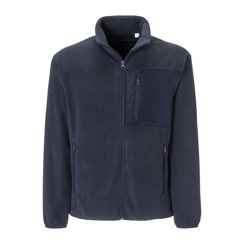 Sweat en micropolaire unisexe en polyester régénéré de 240 g/m2 - 1