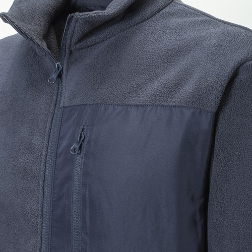 Sweat en micropolaire unisexe en polyester régénéré de 240 g/m2 - 5