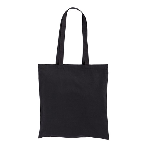 Tote bag uni en coton recyclé de 140 g/m2. Certifié GRS - 3
