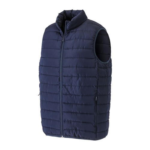Gilet matelassé unisexe en polyester régénéré (extérieur) de 75 g/m2 - 3