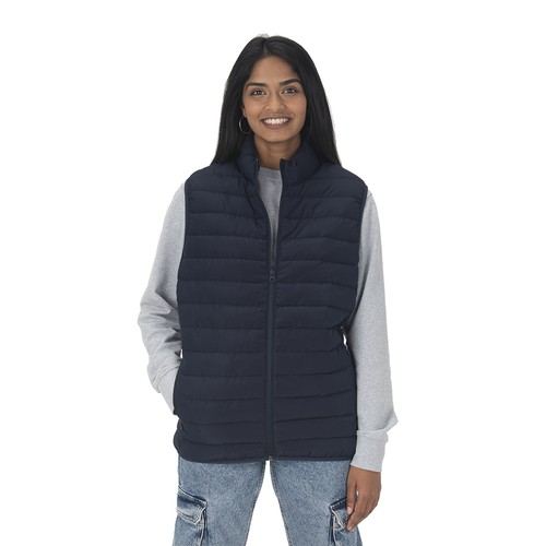 Gilet matelassé unisexe en polyester régénéré (extérieur) de 75 g/m2 - 5