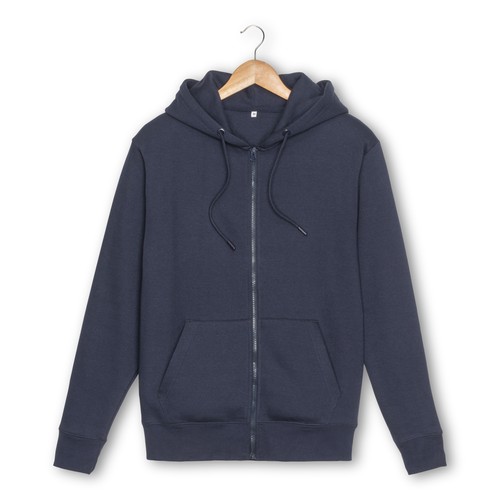 Sweat unisexe en tissu biologique de 280 g/m2 (80 % de coton biologique et 20 % de polyest - 4