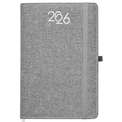 Agenda hebdomadaire 2026, couverture rigide en PET recyclé avec effet de mélange - 1