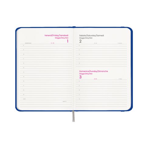 Agenda journalier 2026, couverture rigide en carton laminé - 3