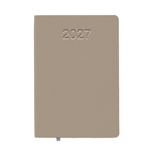 Agenda quotidien 2027 avec couverture souple en PU résistant à la chaleur - 1