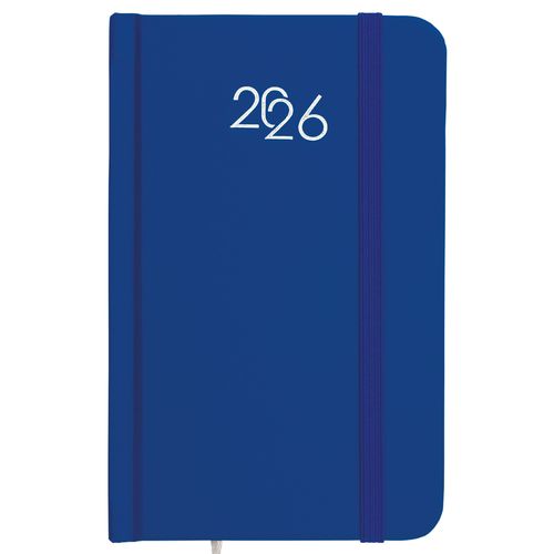 Agenda de poche hebdomadaire 2026, couverture rigide en carton laminé - 1