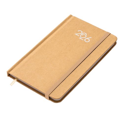 Agenda de poche hebdomadaire 2026 avec couverture rigide - 2