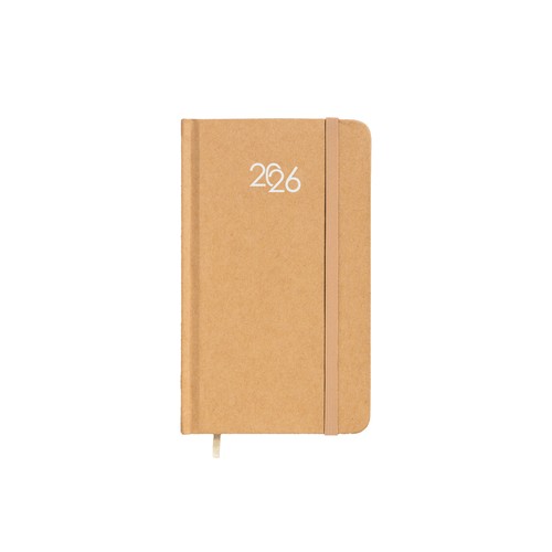 Weekly 2026 pocket diary with hard cardboard cover Weekly 2026 pocket diary with hard cardboard cover