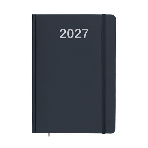 Agenda hebdomadaire 2027, couverture rigide en carton laminé - 1