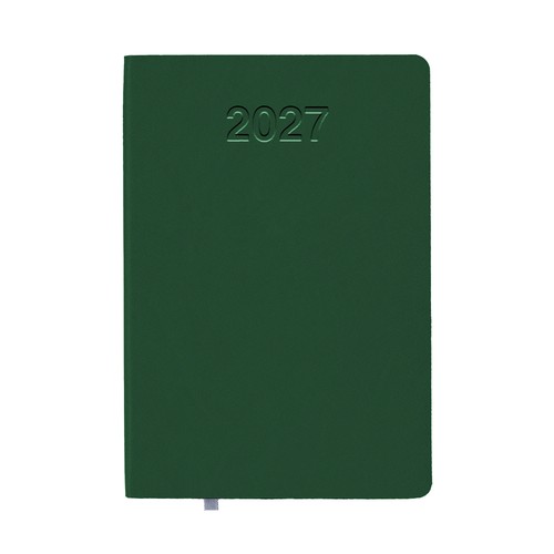 Agenda quotidien 2027 avec couverture souple en PU résistant à la chaleur - 1