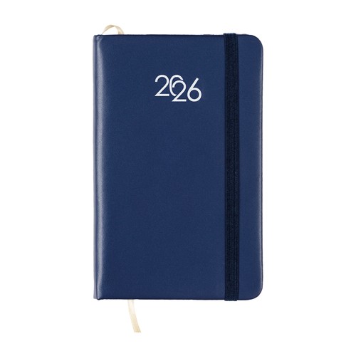 Weekly 2026 PU hard cover pocket diary