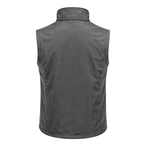 Gilet softshell unisexe en polyester régénéré de 280 g/m2 - 2