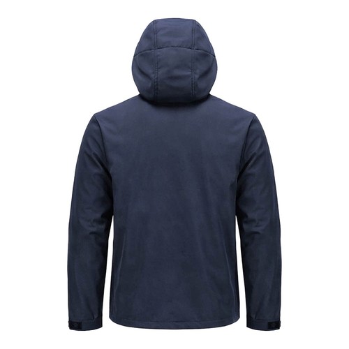 Unisex softshell jacket in regenerated polyester 280 g/m2