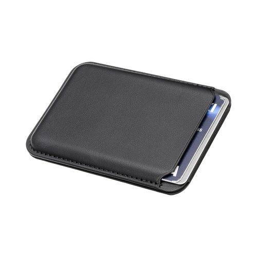 Porte cartes magnetique en PU souple. Avec support pour telephone - 6