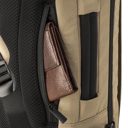 Sac a dos de voyage avec compartiment ordinateur 15 pouces en nylon Taslon - 8