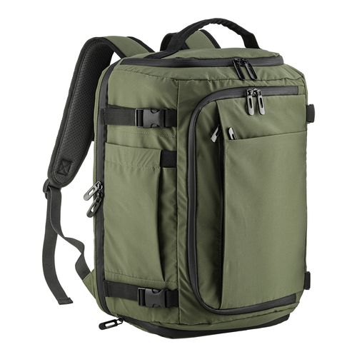 Sac a dos valise de voyage avec compartiment ordinateur 15 pouces en polyester - 1