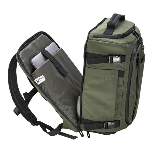 Sac a dos valise de voyage avec compartiment ordinateur 15 pouces en polyester - 7