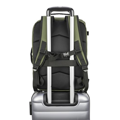 Sac a dos valise de voyage avec compartiment ordinateur 15 pouces en polyester - 8