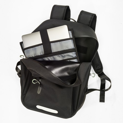 Sac à dos pour ordinateur portable (15) en polyester imperméable - 5