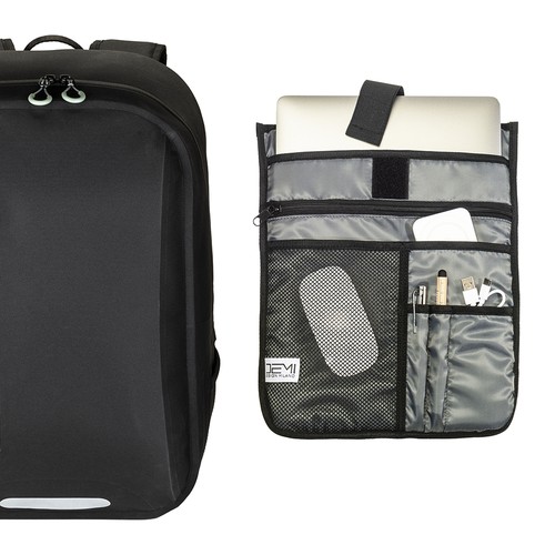 Sac à dos pour ordinateur portable (15) en polyester imperméable - 6