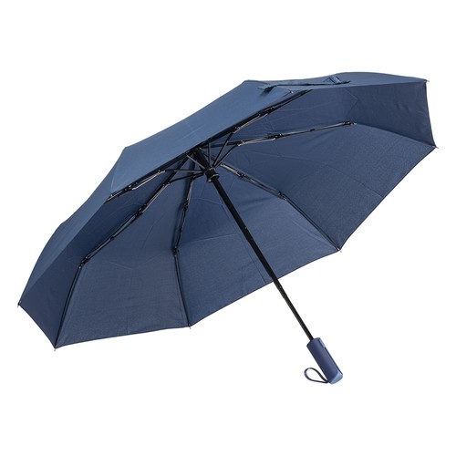 Parapluie pliant en polyester 190T à ouverture automatique, étui assorti - 1