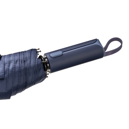 Parapluie pliant en polyester 190T à ouverture automatique, étui assorti - 5