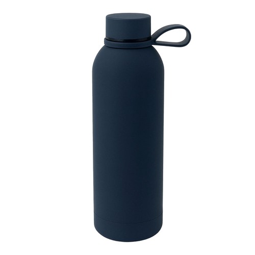 Bouteille thermique en acier inoxydable avec finition caoutchoutee 500 ml - 1