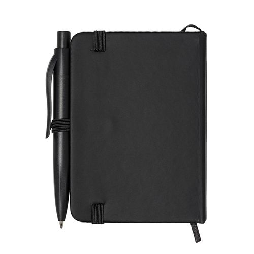 Set carnet avec couverture rigide en PU et mini stylo - 2