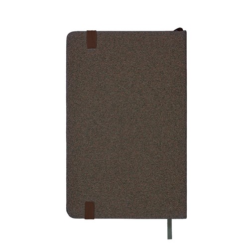 Carnet avec couverture realisee a partir de residus de cafe ou de the - 3