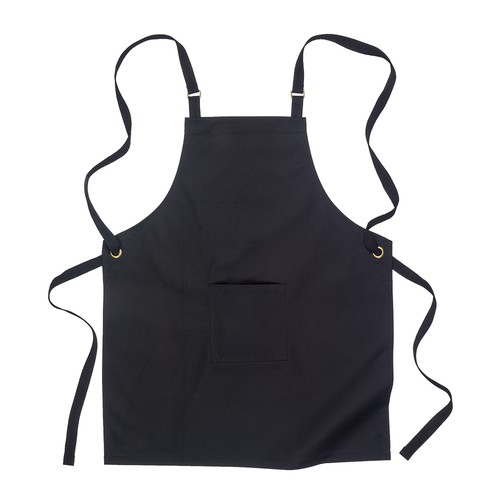 Tablier de cuisine long en coton et polyester 240 g/m2 (35 % coton, 65 % polyester) - 1